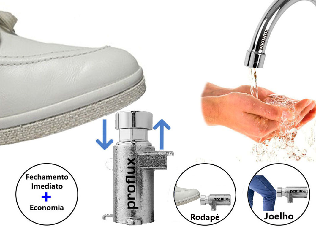 Acionador Pedal para Torneira Mecânico Universal Proflux 51.399